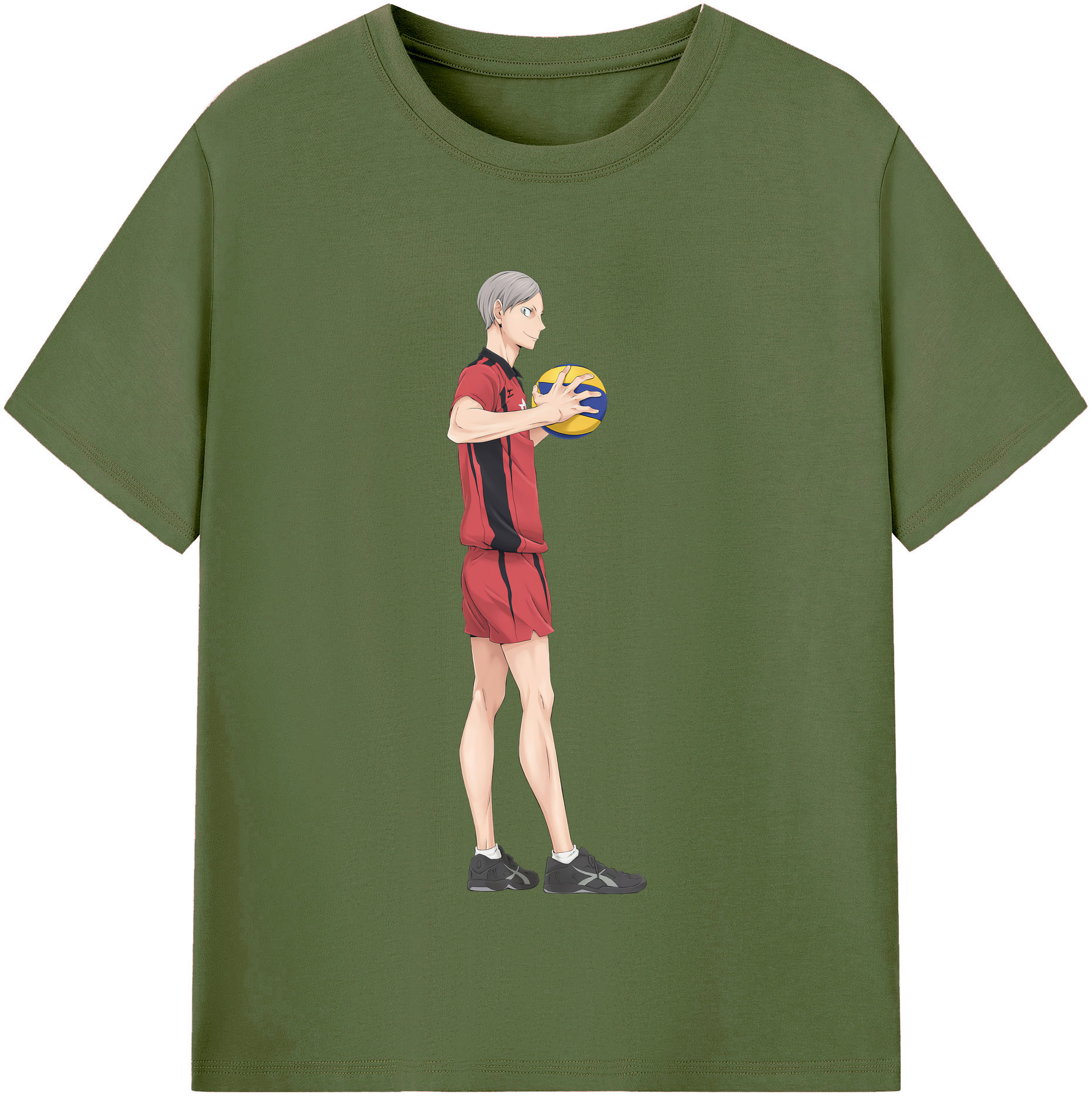 （画像用） ハイキュー!! Haikyu!! 綿100％半袖Tシャツ（フロントプリント）